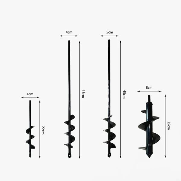 📢📢50% OFF !! ⏰Spiral Drill for Planting – Ready in 30 Seconds ⏱️🌿