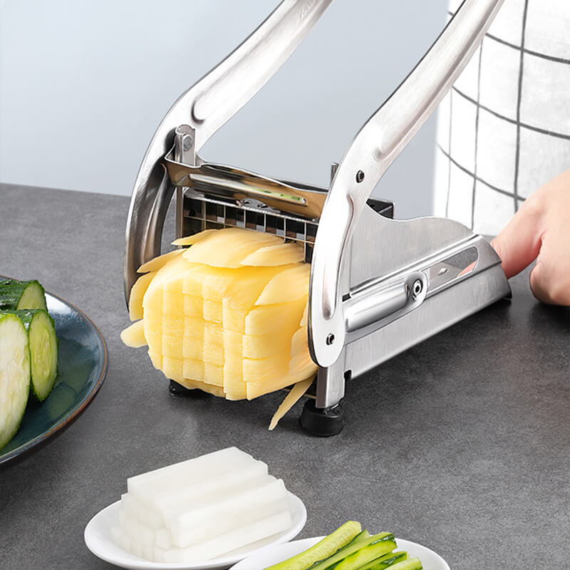 ⏰Limited Time Gift: Buy Now & Get a FREE Garlic Peeler! | 🔥Potato & Cucumber Slicer