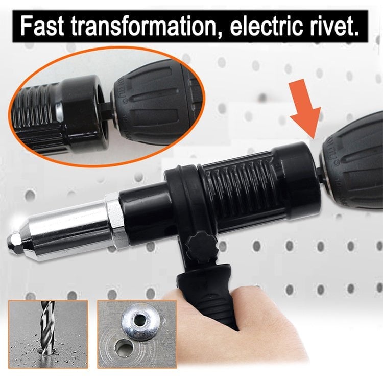 📢📢50% OFF !! ⏰Pneumatic Core-pulling Electric Drill Rivet Machine