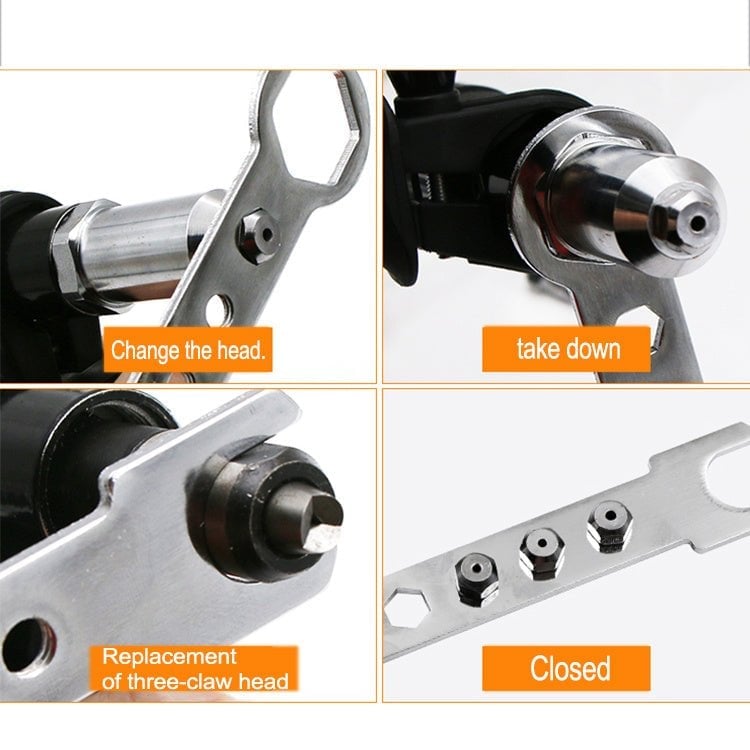 📢📢50% OFF !! ⏰Pneumatic Core-pulling Electric Drill Rivet Machine