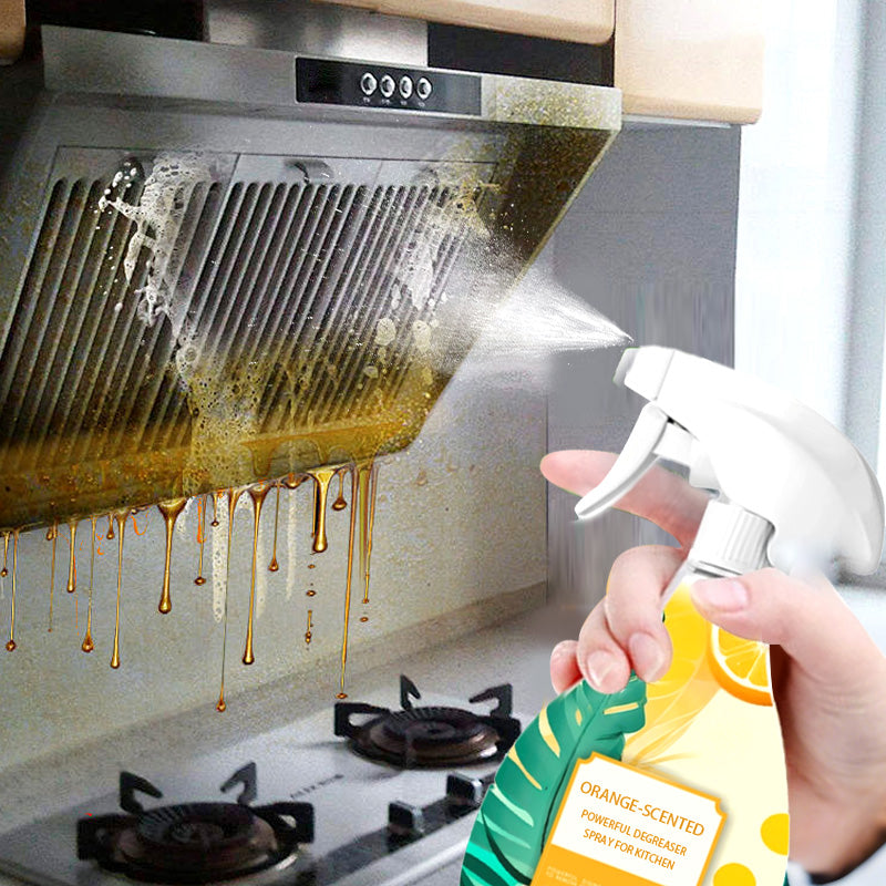 Orange-Scented Powerful Degreaser Spray for Kitchen