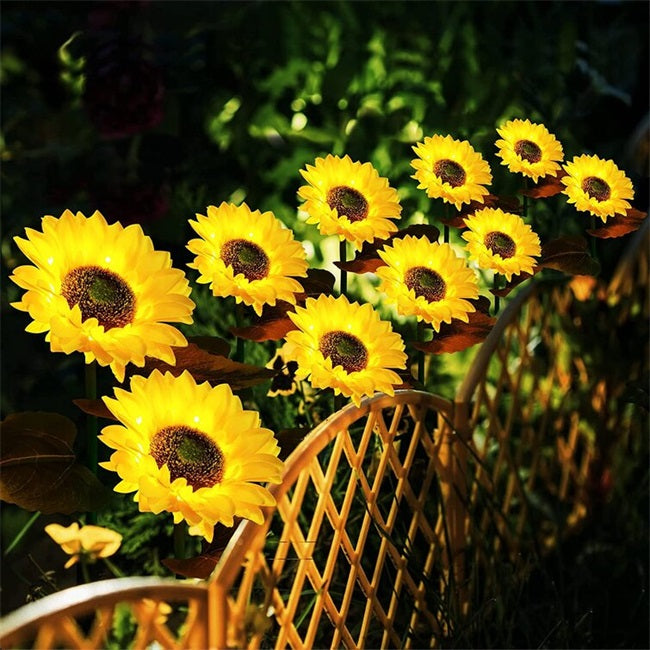 🔥 Hot sale 30% OFF🔥 Sunflower Solar Lights – Glowing Decor for Garden