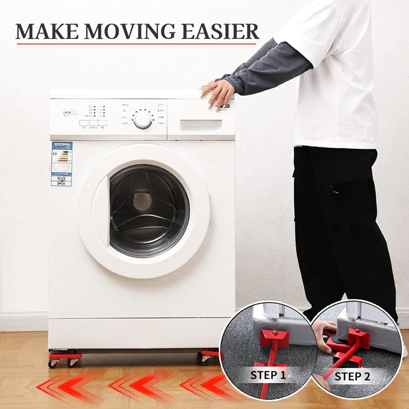 📢📢50% RABATT !!⏰Furniture Moving Lifter and Roller Set