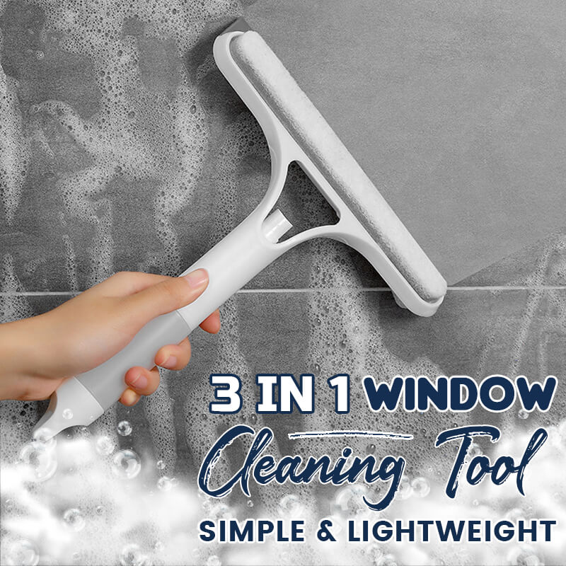 🧼 50% OFF NOW! 💧 3 in 1 Window Cleaning Tool – Spray, Scrub & Wipe, Streak-Free, Multi-Surface ✨