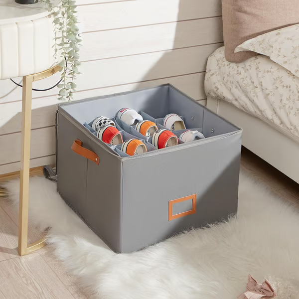 📢📢50% OFF !!⏰ 2026 Sale — Over 42,300 Sold!📦 Fabric Shoe Organizer Storage Box
