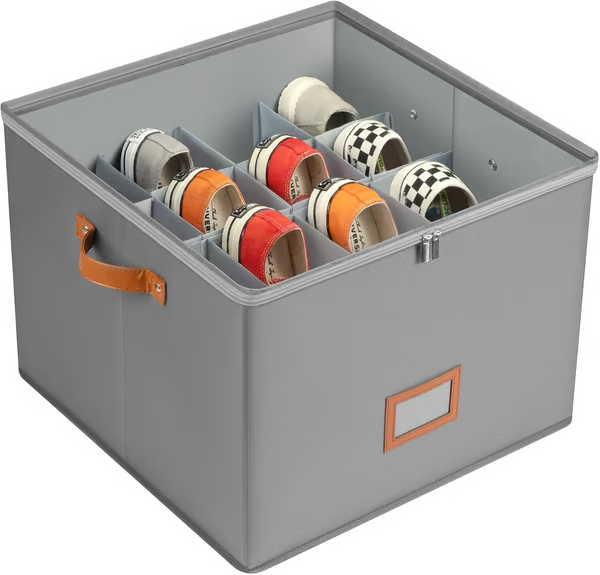 📢📢50% OFF !!⏰ 2026 Sale — Over 42,300 Sold!📦 Fabric Shoe Organizer Storage Box