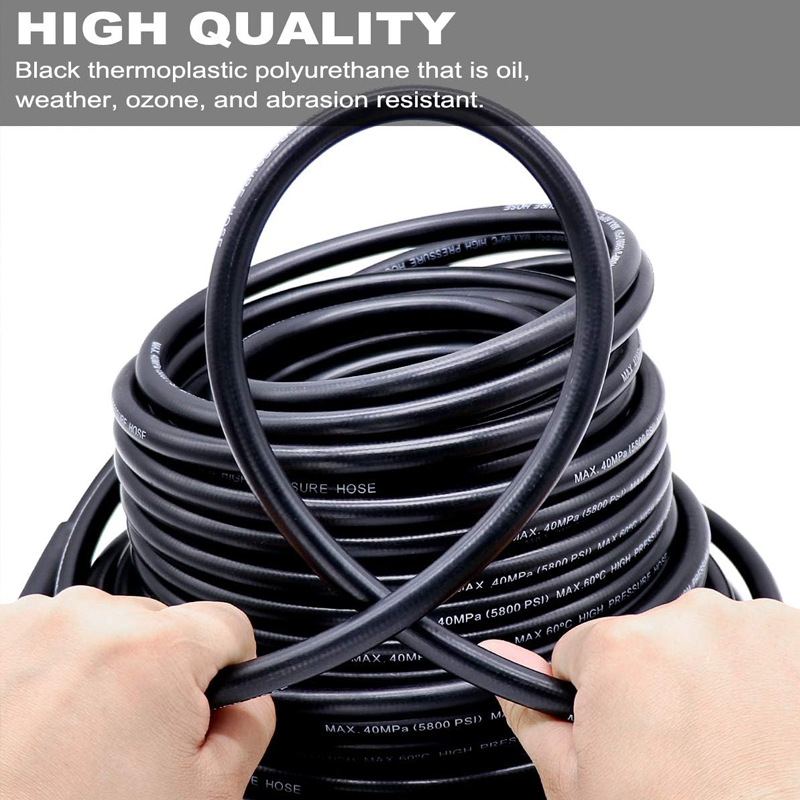 💦 62% OFF INSTANT! 🚿 5800PSI Sewer Jetter Kit - High-Pressure Nozzle & Hose for Clogged Drains/Pipes, Compatible with Most Pressure Washers 🔧📦
