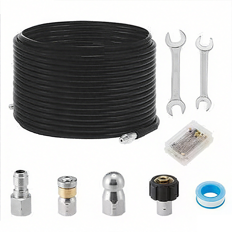 💦 62% OFF INSTANT! 🚿 5800PSI Sewer Jetter Kit - High-Pressure Nozzle & Hose for Clogged Drains/Pipes, Compatible with Most Pressure Washers 🔧📦