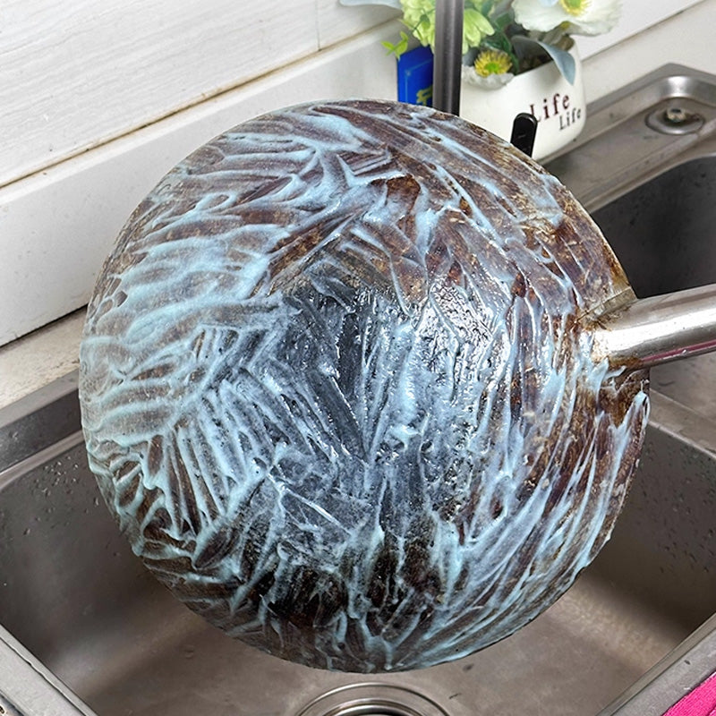 📢📢50% OFF !! ⏰🍳Non-Toxic Burnt Residue Mud Film, Dissolves Grease In 5 Mins