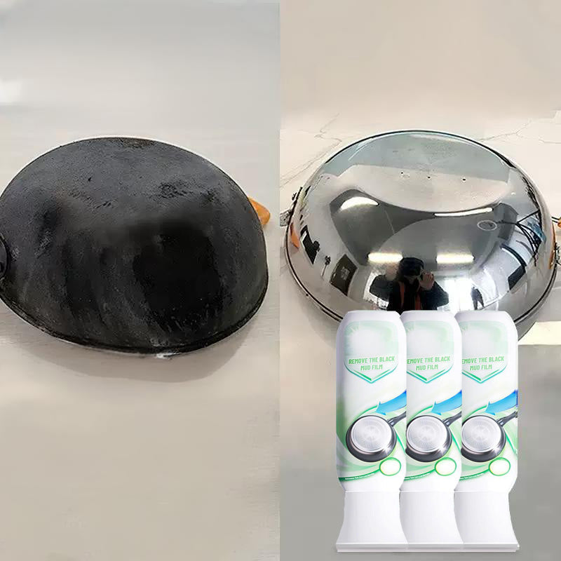 📢📢50% OFF !! ⏰🍳Non-Toxic Burnt Residue Mud Film, Dissolves Grease In 5 Mins