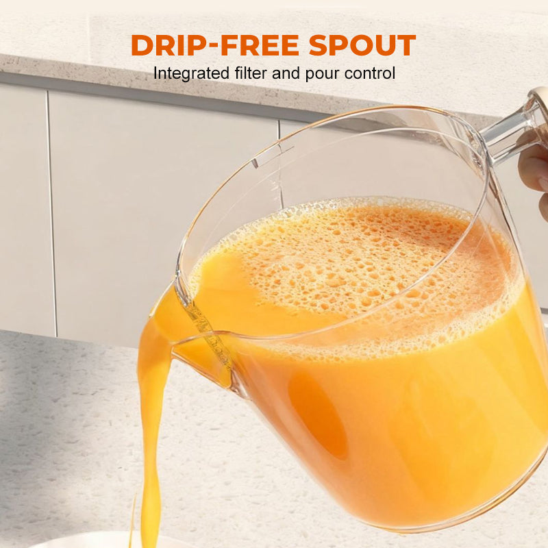 Multi-Function Hand-Pressed Egg Beater Cup for Home