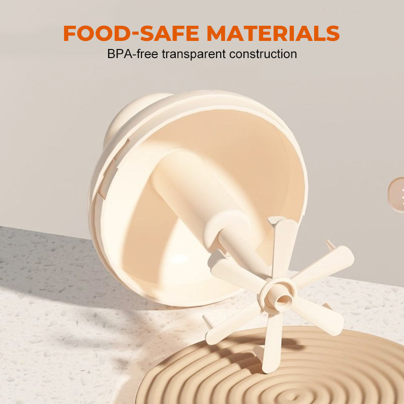 Multi-Function Hand-Pressed Egg Beater Cup for Home