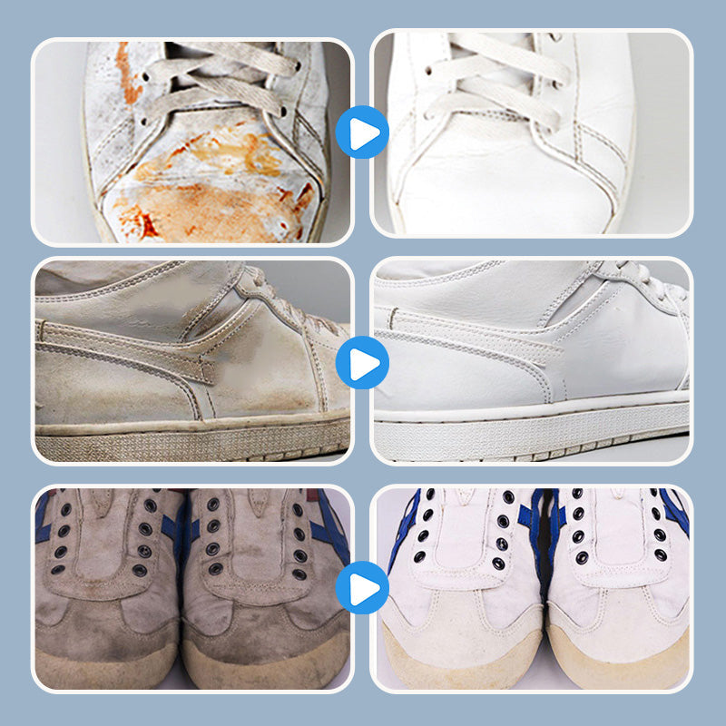 💥Clean with a single wipe✨Waterless white shoe nano-molecular foam cleaner🎉