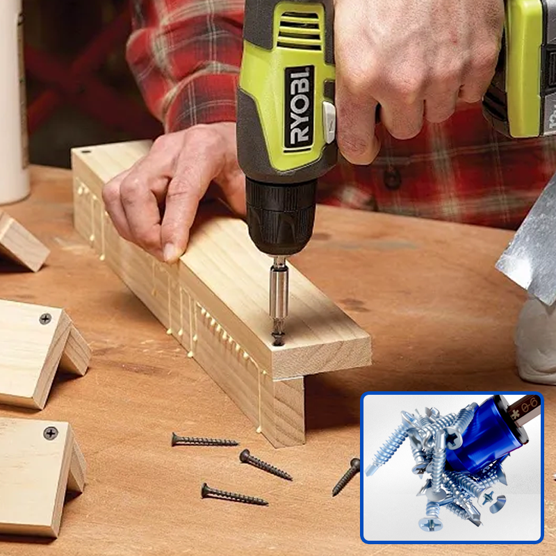 🔥While Supplies Last 40% OFF!🎉 3-in-1 Screwdriver Head Magnetic Ring