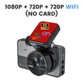 4K Ultra HD Car Dashcam with Night Vision