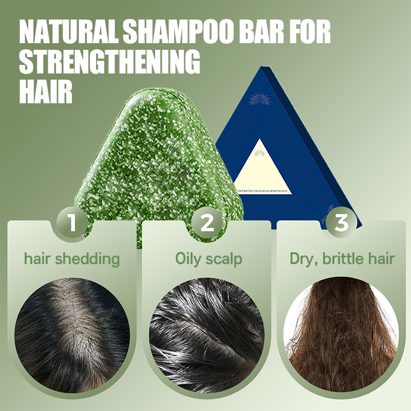 🔥Black-Friday-Mega-Angebot – 50 % Rabatt!🔥Natural Shampoo Bar For Strengthening Hair