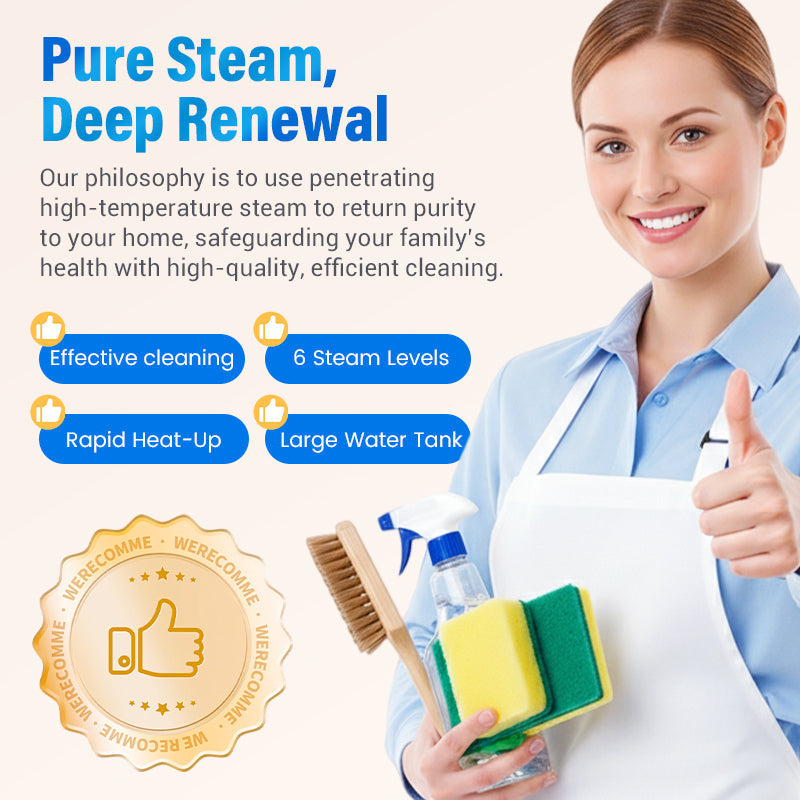 📢📢50% OFF !!!⏰Multifunctional High-Temperature Steam Cleaner for Home