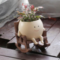 📢📢50% OFF !! ⏰💝Playful Round Planter