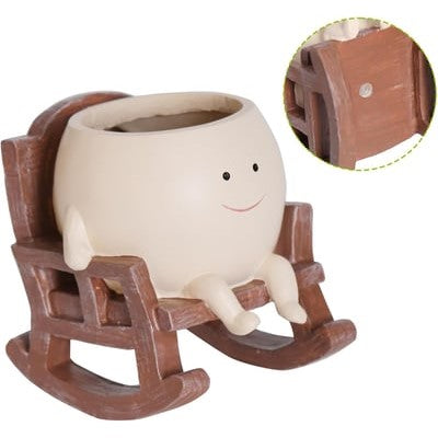 📢📢50% OFF !! ⏰💝Playful Round Planter