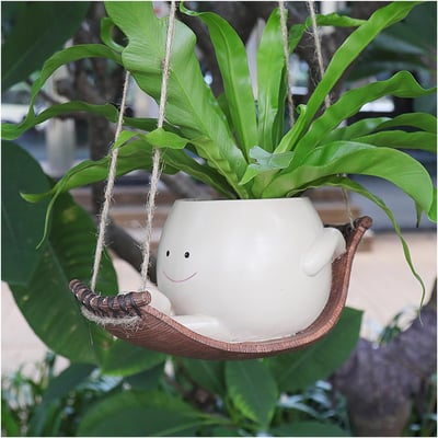 📢📢50% OFF !! ⏰💝Playful Round Planter