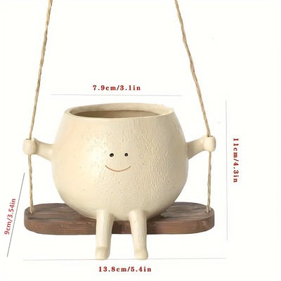 📢📢50% OFF !! ⏰💝Playful Round Planter