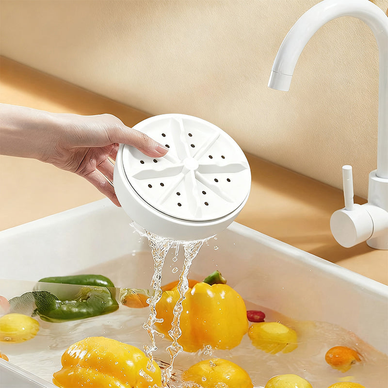 📢📢50% OFF !! ⏰Fruit and Vegetable Washing Machine– Removes Pesticides, BPA-Free & Easy-Clean Design 💧