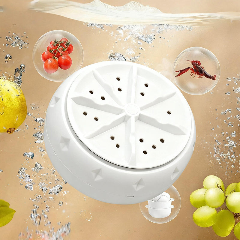 📢📢50% OFF !! ⏰Fruit and Vegetable Washing Machine– Removes Pesticides, BPA-Free & Easy-Clean Design 💧