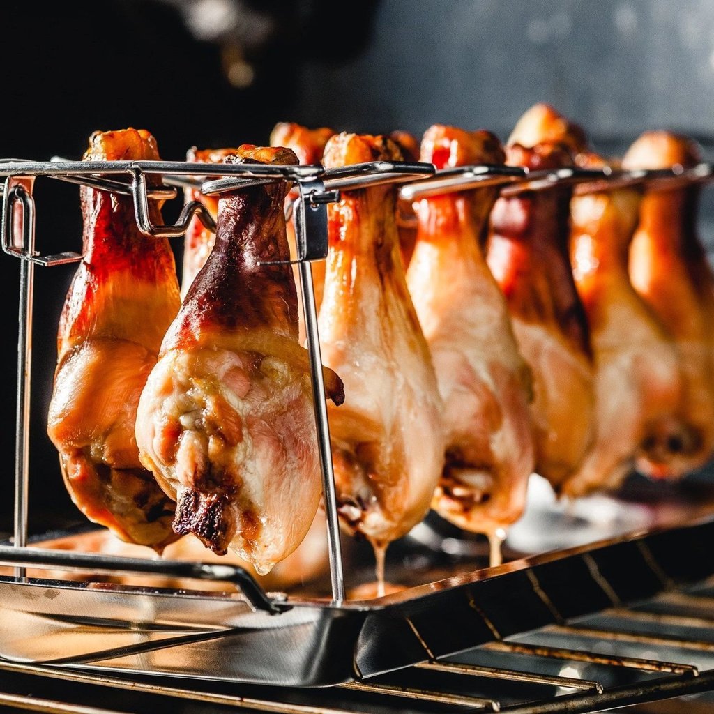 📢📢50% OFF !! ⏰Roasted Chicken Rack Holder