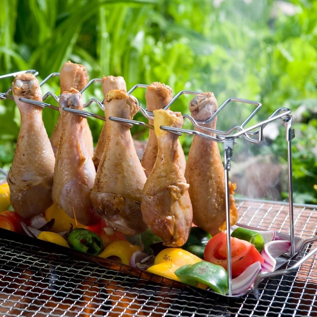 📢📢50% OFF !! ⏰Roasted Chicken Rack Holder