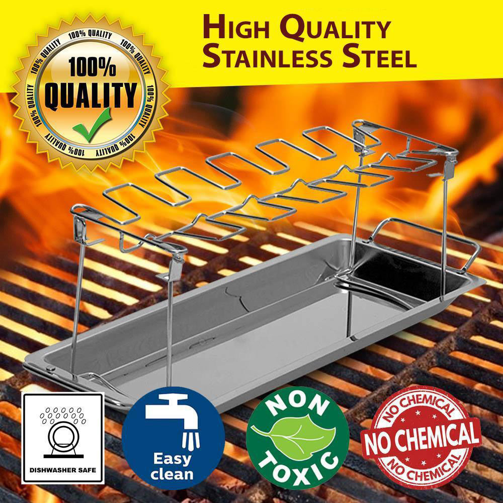 📢📢50% OFF !! ⏰Roasted Chicken Rack Holder