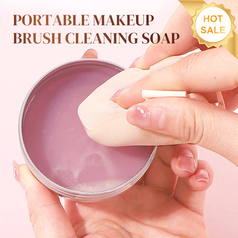 🎁Last Day Buy 1 Get 1 Free💖Portable Makeup Brush Cleaning Soap