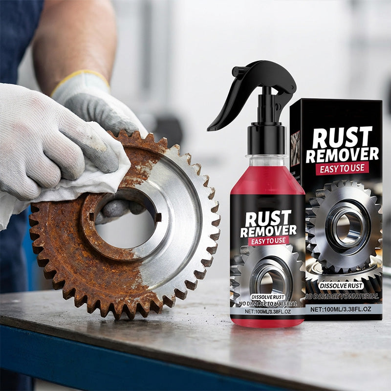 📢📢50% OFF !! ⏰Multi-Purpose Metal Rust Remover Spray – Dissolves rust quickly, prevents re-corrosion & safe for tools, auto parts or outdoor gear 🛠️