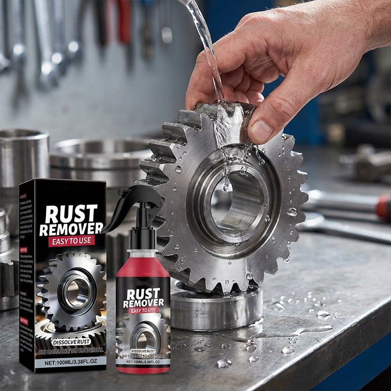 📢📢50% OFF !! ⏰Multi-Purpose Metal Rust Remover Spray – Dissolves rust quickly, prevents re-corrosion & safe for tools, auto parts or outdoor gear 🛠️
