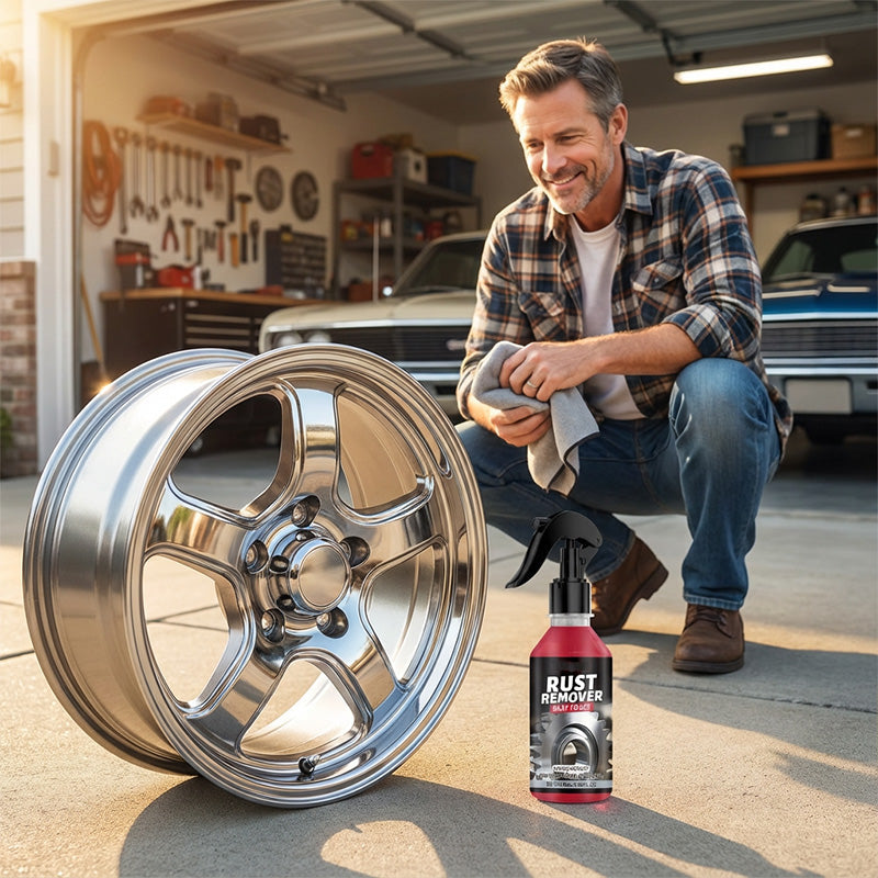 📢📢50% OFF !! ⏰Multi-Purpose Metal Rust Remover Spray – Dissolves rust quickly, prevents re-corrosion & safe for tools, auto parts or outdoor gear 🛠️