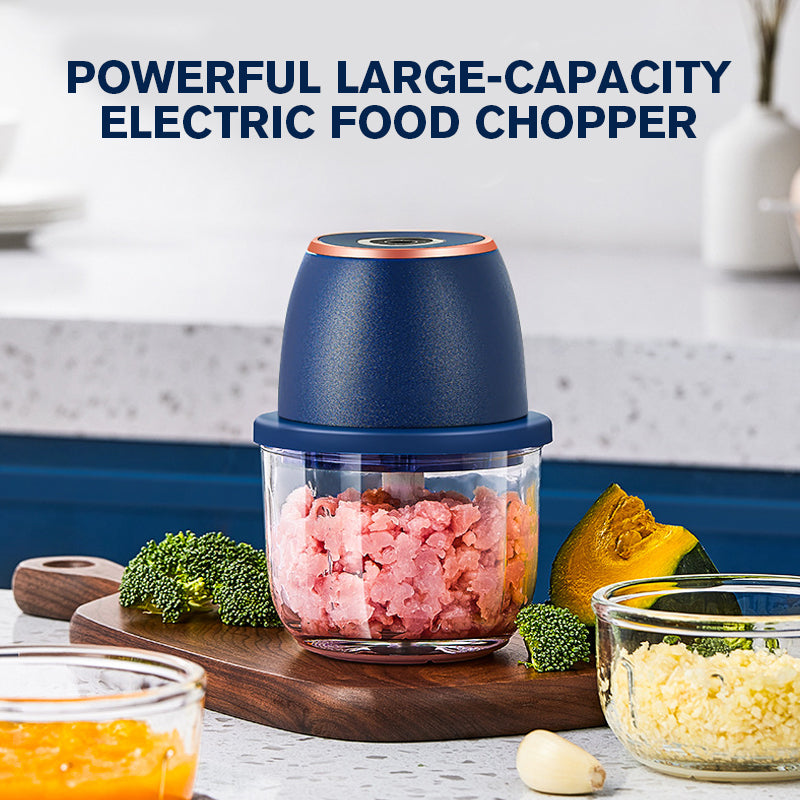 💎Amazing Deal 💎 Powerful Large-Capacity Electric Food Chopper – Robust Motor, Smart Design & Stainless Steel Blades