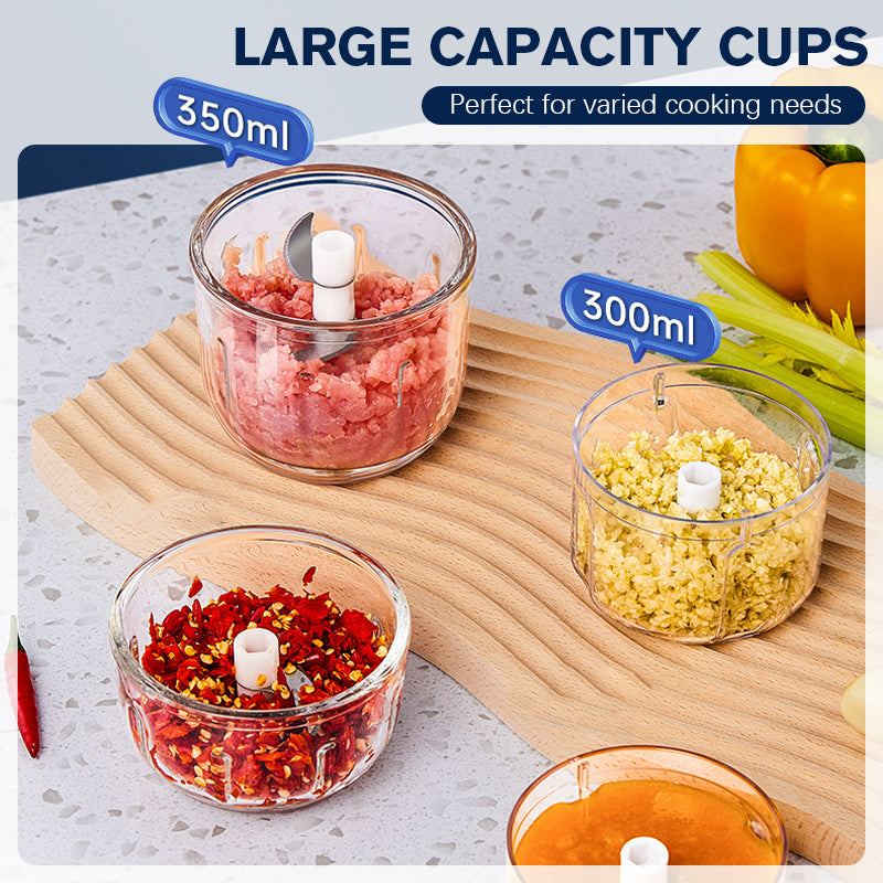 💎Amazing Deal 💎 Powerful Large-Capacity Electric Food Chopper – Robust Motor, Smart Design & Stainless Steel Blades