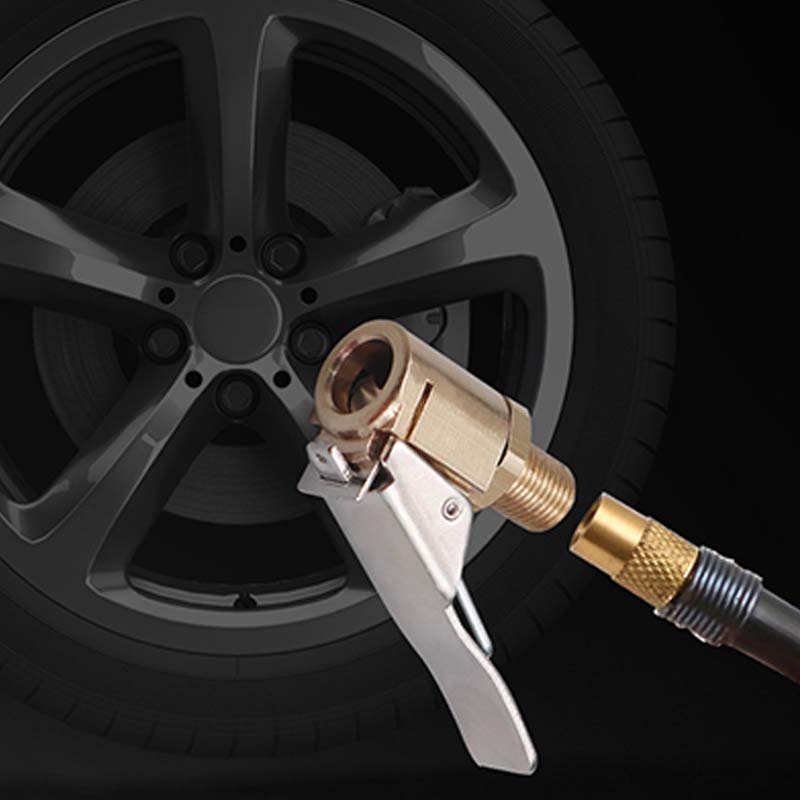 📢📢50% OFF !! & BUY 1 GET 1 FREE⏰Quick-Connect Tire Inflator Chuck Adapter – Universal fit & leak-proof – Fast, secure connection – perfect for air compressors or portable pumps 🚗✨