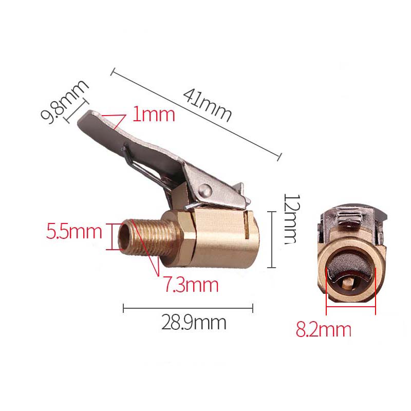 📢📢50% OFF !! & BUY 1 GET 1 FREE⏰Quick-Connect Tire Inflator Chuck Adapter – Universal fit & leak-proof – Fast, secure connection – perfect for air compressors or portable pumps 🚗✨