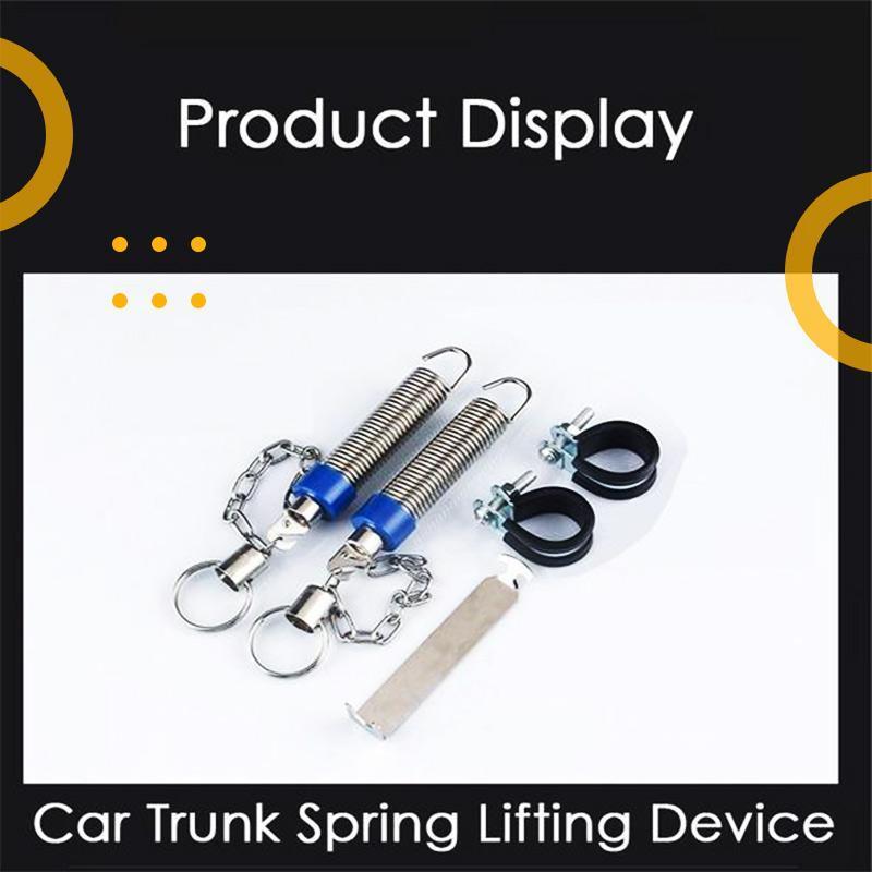 📢📢40% OFF !! ⏰Trunk Spring Lifting Device – Hands‑free open, adjustable & head‑safe. No more bumping. Easy DIY install! 🔧💪
