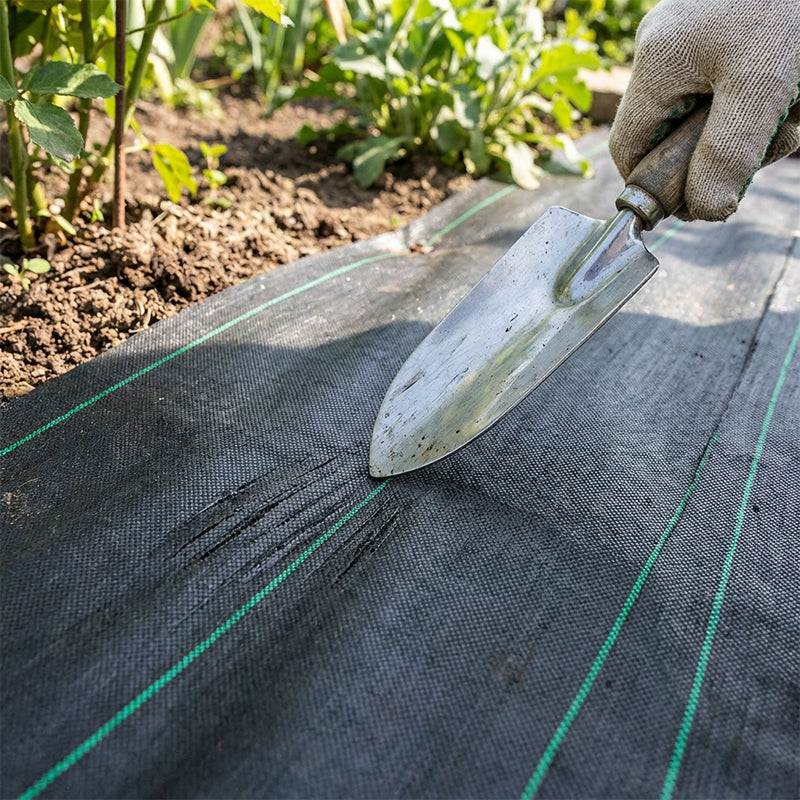 📢📢50% OFF !! ⏰Weed Control Fabric – Blocks sunlight, breathable & durable – Perfect for garden beds & pathways – reduces weeding effort 🌱✨
