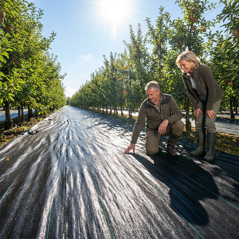 📢📢50% OFF !! ⏰Weed Control Fabric – Blocks sunlight, breathable & durable – Perfect for garden beds & pathways – reduces weeding effort 🌱✨
