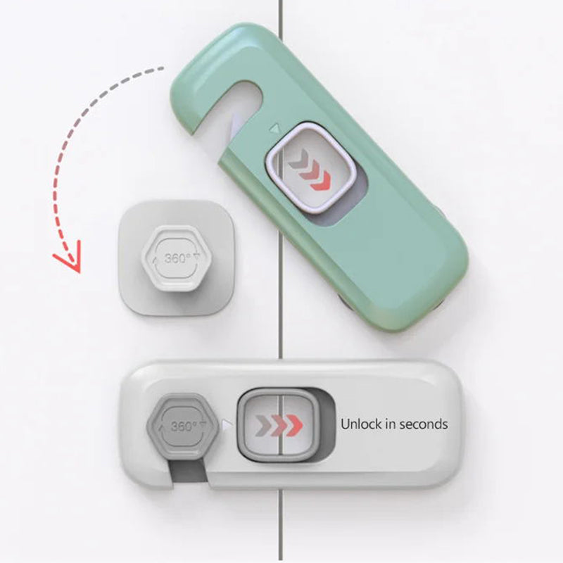🔥Hot Sale🔥2pcs Multifunctional Child Proof Refrigerator Locks