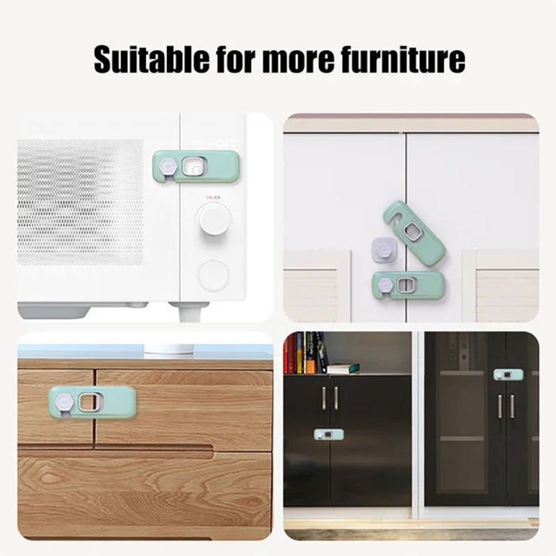🔥Hot Sale🔥2pcs Multifunctional Child Proof Refrigerator Locks