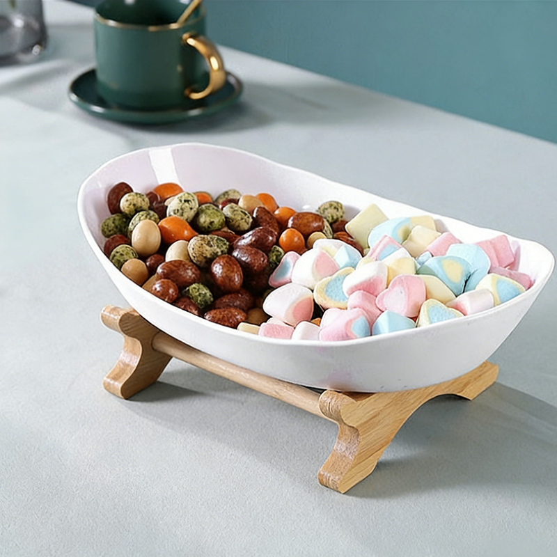 🔥30% OFF🔥3-Tier Fruit Bowl with Wooden Stand