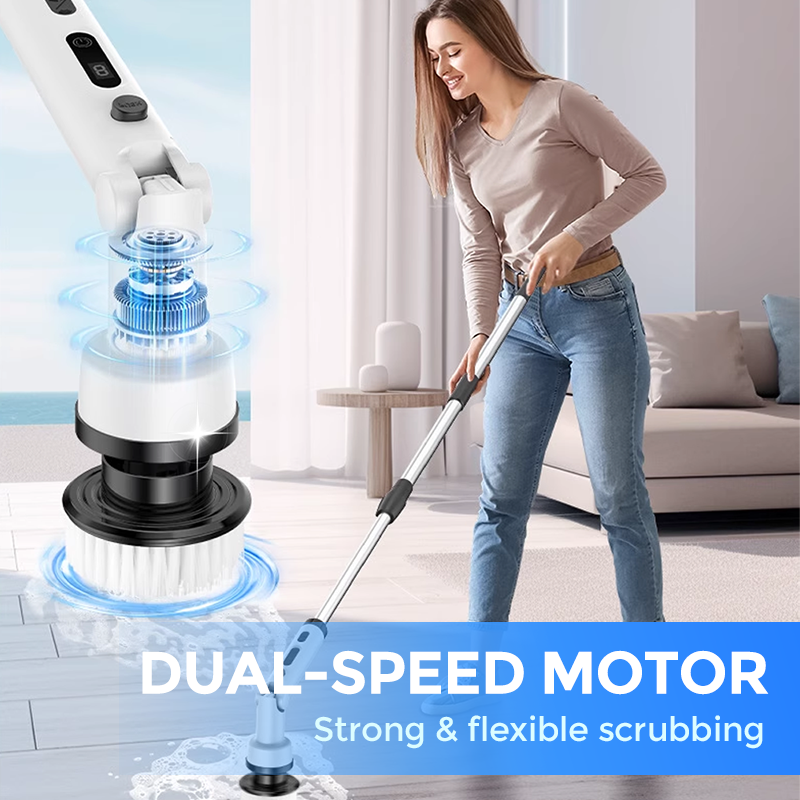 🔥 Hot sale 35% OFF🔥Multifunctional Electric Extendable Cleaning Brush