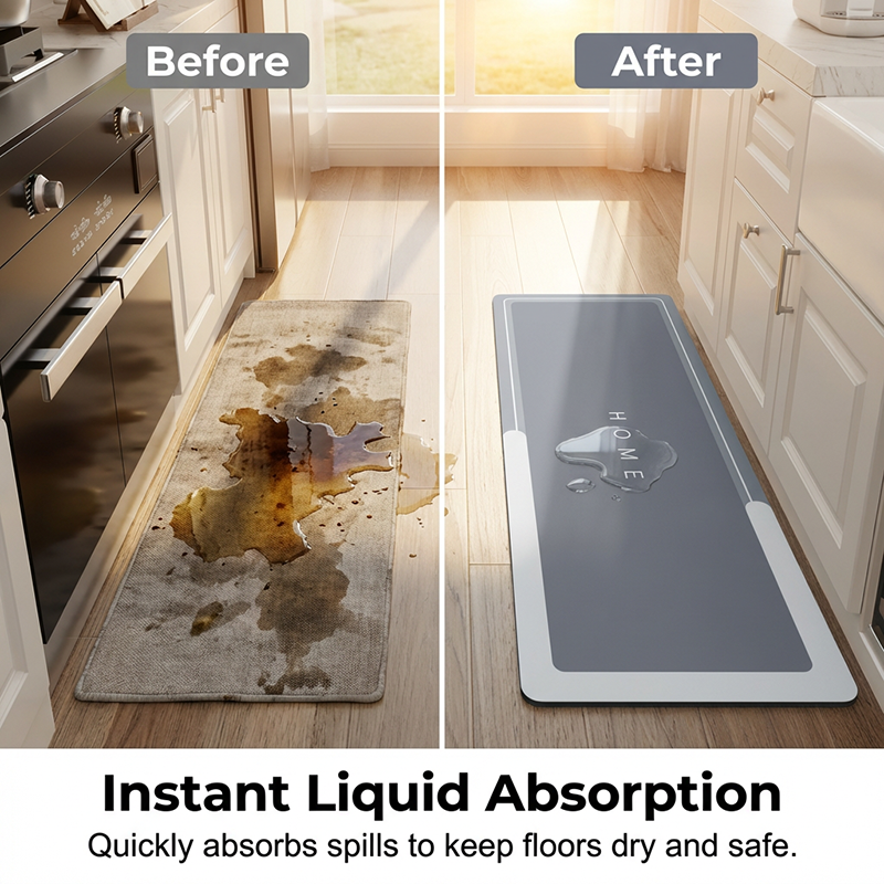 🔥 Hot sale 30% OFF🔥 Quick-Dry Diatomaceous Earth Kitchen Mat Set