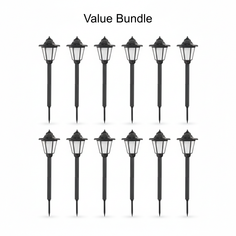 🔥 Hot sale Minimum 30% OFF🔥Vintage Solar-Powered Hexagonal Garden Lights