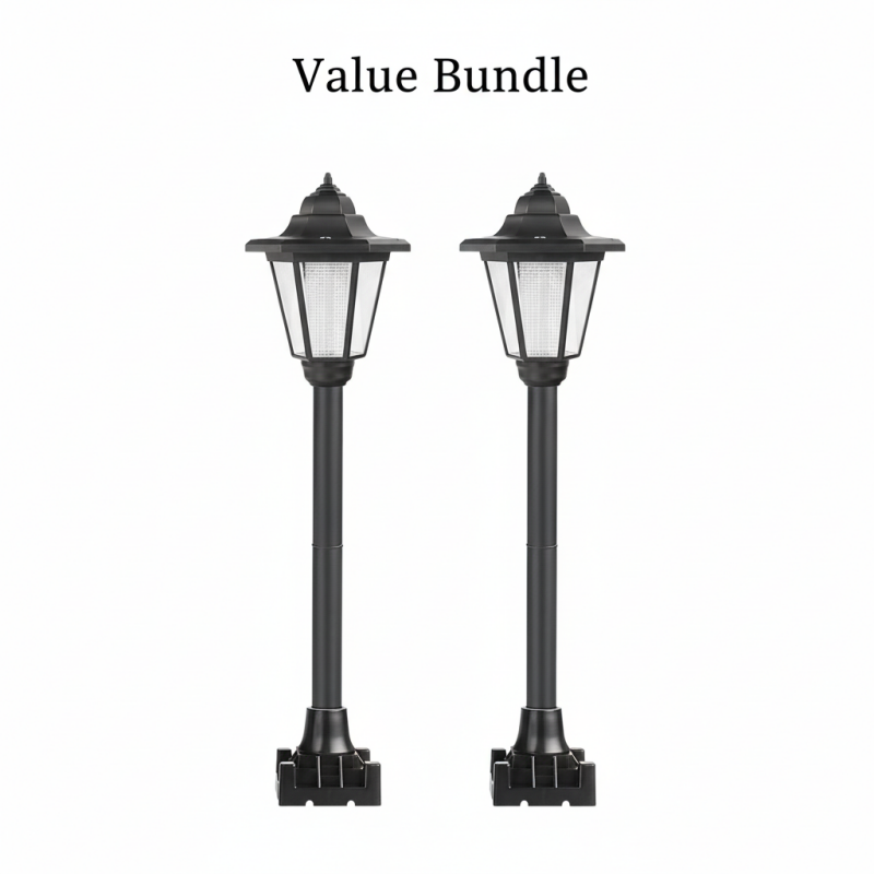 🔥 Hot sale Minimum 30% OFF🔥Vintage Solar-Powered Hexagonal Garden Lights