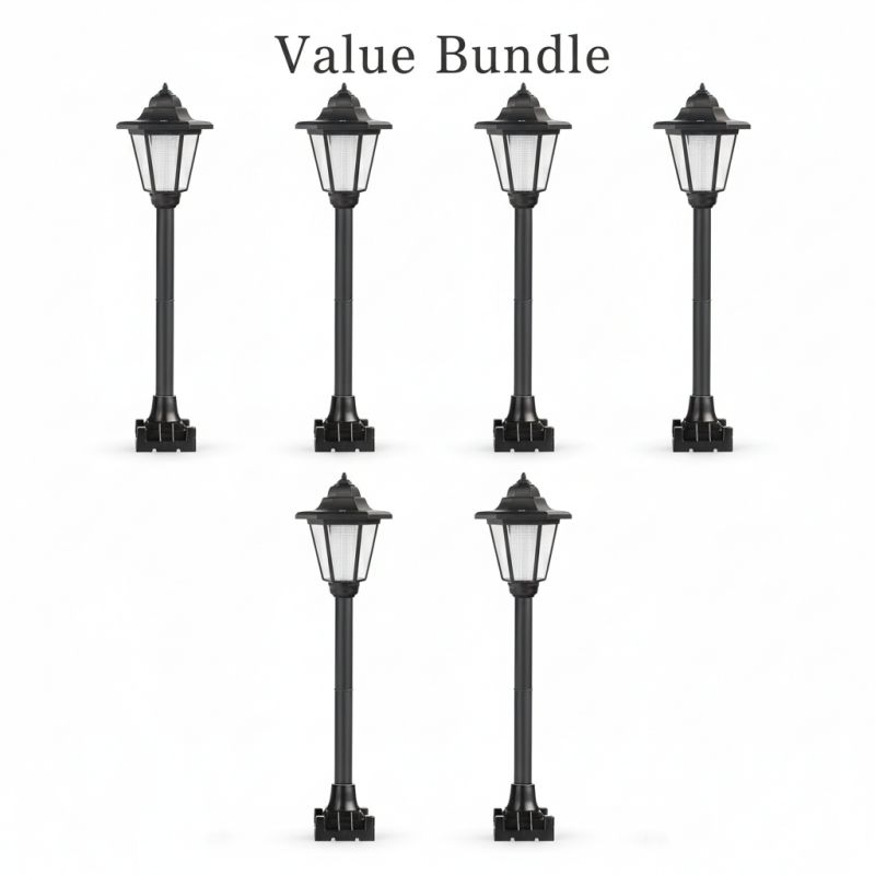 🔥 Hot sale Minimum 30% OFF🔥Vintage Solar-Powered Hexagonal Garden Lights