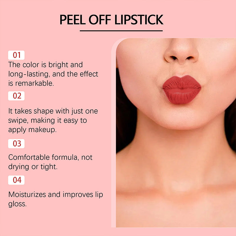 🔥Buy One Get One Free！🔥Smudge-Proof Peel-Off Lip Stain